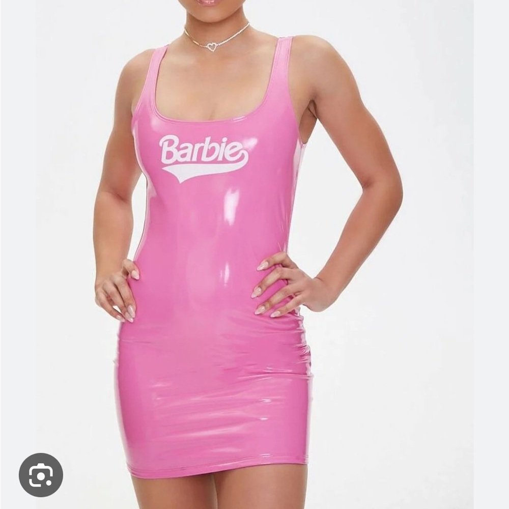 Barbie Faux Patent Leather Barbie™
Dress from forever 21
